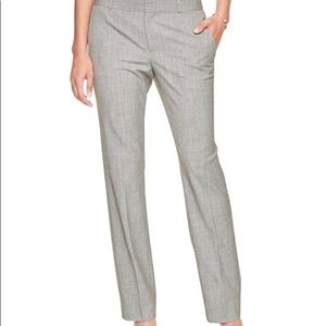 Banana Republic 00 Petite washable straight pant